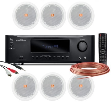 ПОТОЛОЧНАЯ АУДИОСИСТЕМА JBL 6.0, ГОСТИНАЯ, МАГАЗИН