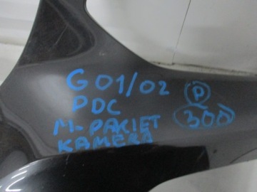 Бампер bmw 7 g01 g02 камера под pdc m-pakiet голый Недорого, фото thumb