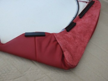 фото thumb №9, Кожа czerwona сиденье сиденье fiat 500 l 07-12