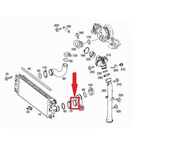 фото thumb №4, Шплінт труба шланг turbo mercedes sprinter 906 310