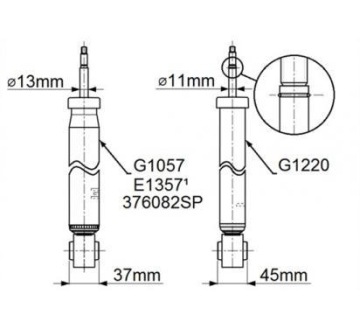 Купити Monroe амортизатор задні лівий/правий vw passat 05-, фото thumb