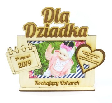 ПЕРСОНАЛИЗИРОВАННАЯ РАМКА УКРАШЕНИЕ НА ДЕНЬ БАБУШИ И ДЕТИРОВ TD20