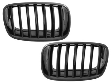 фото thumb №1, Решётка радиатора решётка радиатора решётка решётка радиатора kpl l+r тюнинг black bmw x5 e70 x6 e71