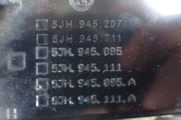 фото thumb №3, Лампа левая задняя задняя skoda rapid fl liftback 5j