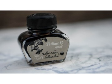 PELIKAN PEN INK, 30 МЛ, ЧЕРНАЯ РУЧКА