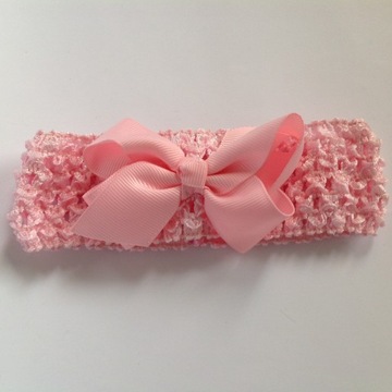 OPASKA KOKARDKA RÓŻOWA roz.uniwersal 28cm-50cm