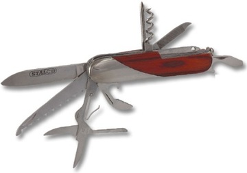 НОЖ МНОГОФУНКЦИОНАЛЬНЫЙ 10 ФУНКЦИЙ STALCO S-17770