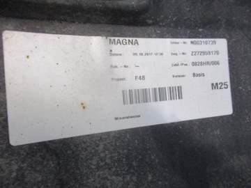 фото thumb №8, Спойлер бампера bmw x1 f48 задня