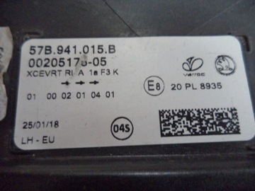 фото thumb №8, Лампа лівий перед skoda kodiaq 16- повний led