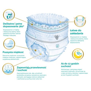 PAMPERS PREMIUM CARE PANTS 5 ПОДГЛОНОК БРЮКИ 136 ШТ.