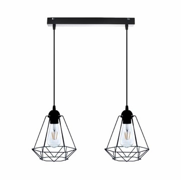 Подвесной светильник Loft Retro Edison 3x60W Link Strip