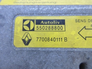 фото thumb №7, Модуль подушка безпеки датчик renault laguna i 7700840111b