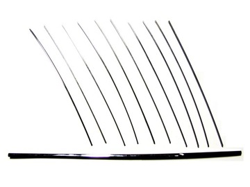 фото thumb №1, Накладки решітка радіатора решітка радіатора mercedes підсилювач бампера w120 w121 59-