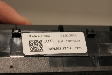 фото thumb №2, Панель esp перемикач audi a6 a7 c7 світла pdc 4g0927137h