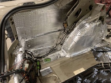 Мат шумоізоляційна бутилова antywibracyjna professional abm 2.0mm 25x25cm Доставка, фото thumb