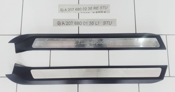 фото thumb №1, W207 планка накладка пороговая правая 2076800235