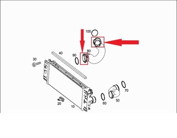 фото thumb №4, Скоба провод шланг mercedes sprinter 906 a9065285082