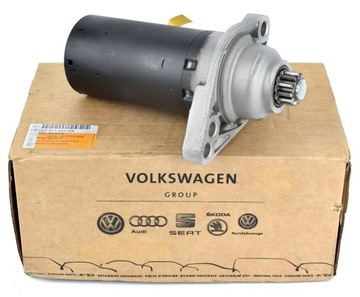 фото thumb №1, Стартер vw golf vi polo v 6r 6c 1.6 tdi оригинал vw aso новый