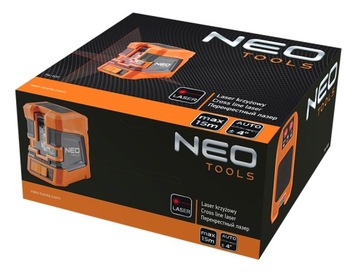 NEO CROSS CROSS LASER 15м + СТОЙКА, ШТАТИВ, РУЧКА + ЧЕХОЛ