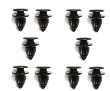 фото thumb №1, 10x клипса клипса обивка opel vivaro nissan primastar