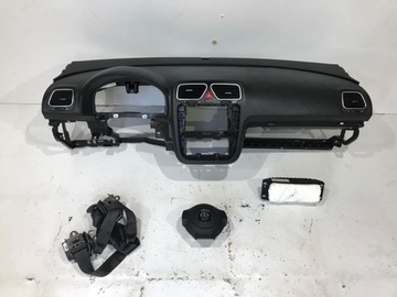 фото thumb №1, Volkswagen scirocco панель консоль подушка безпеки подушки ремені оригінал демонтаж