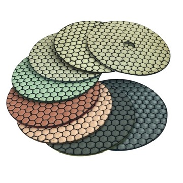 ДИСК ПОЛИРОВАЛЬНЫЙ ДИСК VELCRO ГРАНИТ GRESS 125 BUFF DRY