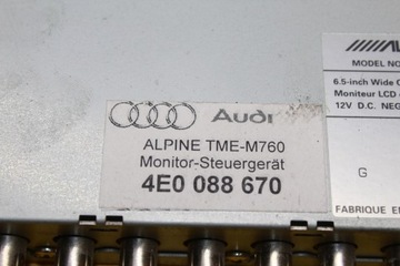 фото thumb №7, Блок керування zagłuwków alpina a8 d3 4e0088670