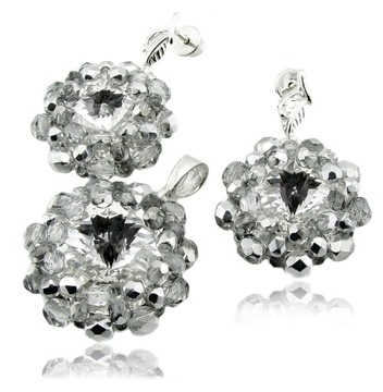 Комплект ARSYLION с кристаллами Rivolia Crystal F