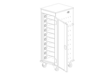 Тележка/шкаф для ноутбуков и планшетов WNL 110