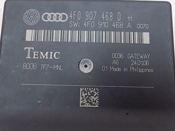 фото thumb №9, Модуль шлюз - audi a6 c6 4f0907468d