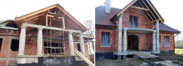 TOSKAŃSKA Бетонная колонна Бетонные колонны Ø30/40