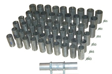 фото thumb №1, З'єднувач труби хомут mufa 55 łączy dwie труби