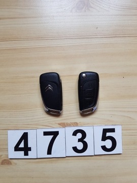 фото thumb №1, Ключ citroen c4 ii b7 9665975480 оригинал