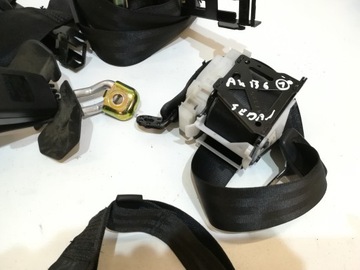 фото thumb №6, Pas безпеки чорний перед задня sed audi a4 b6