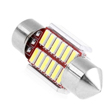 СВЕТОДИОДНАЯ ЛАМПА 12 SMD 4014 C5W C10W C18W CANBUS 31мм