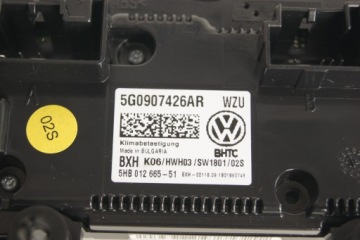 фото thumb №4, Gd vw t-roc панель кондиционера 5g0907426ar