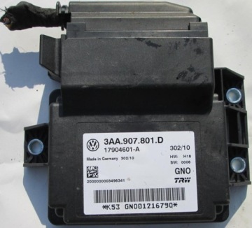 фото thumb №1, Vw passat b7 cc модуль ручного гальма 3aa907801d