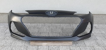 фото thumb №1, Hyundai i10 lift 2017- бампер перед оригинал b079