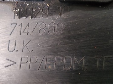 фото thumb №8, Mini cooper s r56 планка бампера зад спойлер 07-12