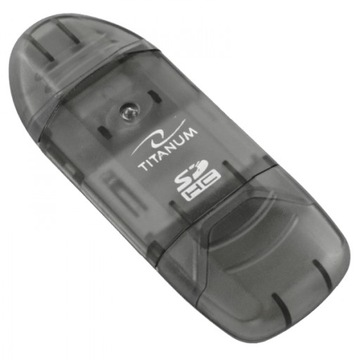 Кардридер Titanum Ta101K Sdhc, черный