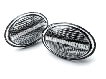 фото thumb №14, Led світлодіодні поворотники fiat 500 світлий скло