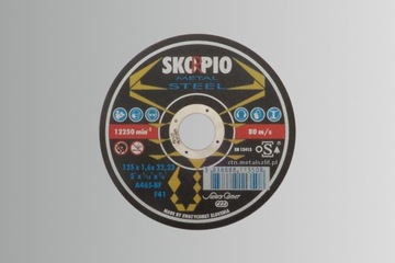 Диск отрезной SwatyComet 125x1,6 мм Skorpio