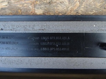 фото thumb №9, Audi a3 8p 8p3 3d 03-12 планка порогова ліва s-line 8p3853491d