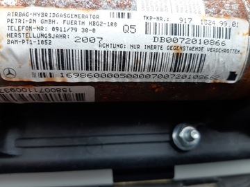 фото thumb №7, Консоль панель приладів панель приладів mercedes a169 оригінал