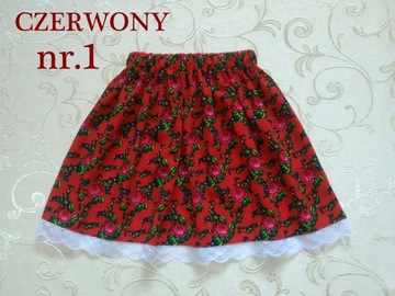 Юбка Краковский горец фолк 42 см фолк
