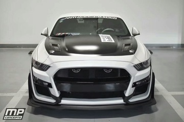 фото thumb №12, Бампер переднє набір gt500 стиль ford mustang 2015 2016 2017