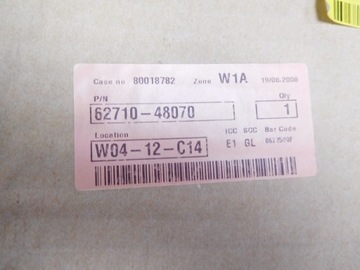 фото thumb №8, Скло зад str. ліва lexus rx300 62710-48070