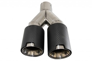 фото thumb №9, Дифузор задній+ наконечник вихлоп bmw g30/g31 black