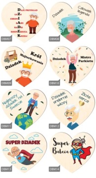 WALENTYNKI DZIEŃ KOBIET MAMY BABCI MAGNES PREZENT