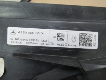 Правая фара mercedes glc, 253, full led Недорого, фото thumb